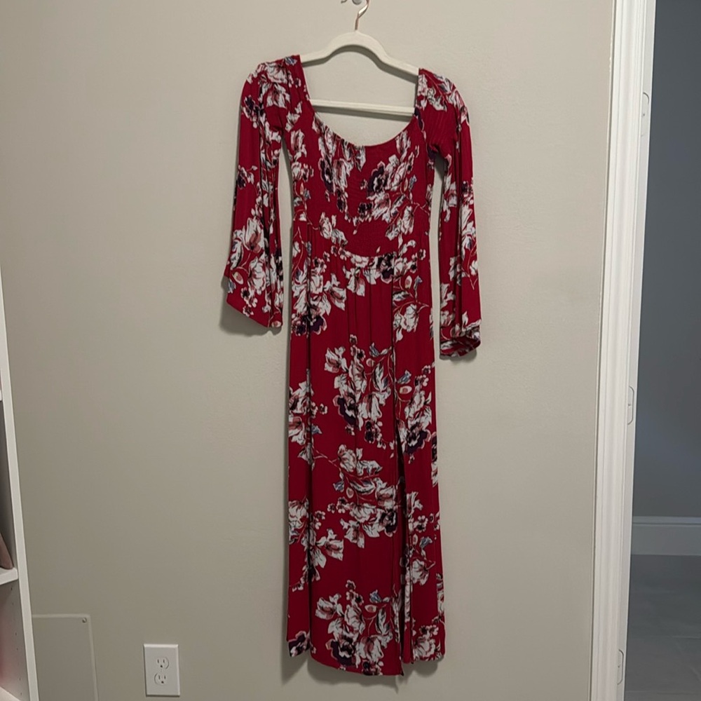 Off the shoulder dress